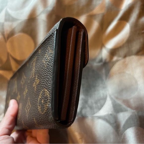 LOUIS VUITTON MONOGRAM SARAH LONG WALLET CLUTCH - Picture 14 of 16